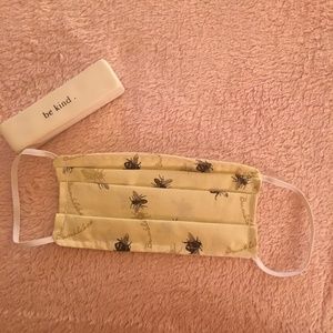 Yellow Bumble Bee Face mask